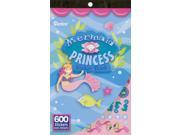 Sticker Book 9.5 X6 Mermaid Princess 600 Pkg