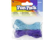 Fun Pack Stretch Cord 17.5yd Blue Purple