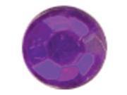 Crystal Stickers Elements 3mm Round 125 Pkg Purple