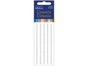 Crystal Stickers Elements 2mm Round 160 Pkg Clear