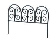 Timeless Miniatures Metal Rustic Fence W Pick
