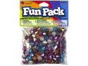 Fun Pack Bicone Beads ?mm ? Pkg Multi Pastel