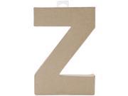 Paper Mache Letter 8 X5 1 2 Letter Z