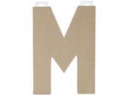 Paper Mache Letter 8 X5 1 2 Letter M
