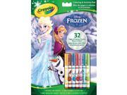 Crayola Coloring Activity Pad W Markers Disney Frozen