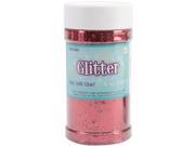 Glitter Shaker 8 Ounces Red