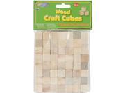 Craftwood Cubes .625 36 Pkg Natural