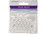 Pearl Beads Value Pack 10Mm White 40 Pkg