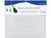 Resin Jewelry Mold 3.5 X4.5 Triangles 2 Cavity
