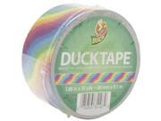 Patterned Duck Tape 1.88 Wide 10 Yard Roll Rainbow