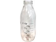 Glass Milk Bottle 16Oz