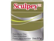 Sculpey III Polymer Clay 2 Ounces Camouflage