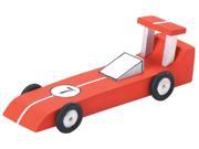 Wood Model Kit Race Car 6.25 X2.125