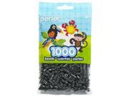 Perler Fun Fusion Beads 1000 Pkg Dark Gray