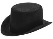 Stiffened Felt Top Hat 5.5 Black