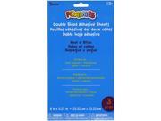 Foamies Double Sided Adhesive Sheets 8.5 X5.5 3 Pkg