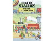 Dover Publications Train Station Sticker Activity Book