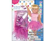 Springfield Collection Dress Up Tutu Outfit Pink W Glitter Sequins