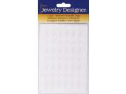 Adhesive Paper Butterfly Tags .5 112 Pkg White