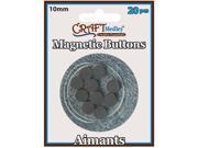 Magnetic Buttons 10mm 20 Pkg