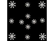 Dress It Up Holiday Embellishments Pearl Snowflakes