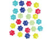 Dress It Up Embellishments Flower Buttons Bright Blooms