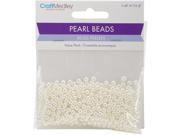 Pearl Beads Value Pack 4Mm Ivory 480 Pkg