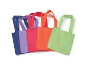Non Woven Bags 12.5 X22 12 Pkg Bright Colors Assorted