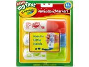 My First Crayola Washable Markers 3 Pkg Red Blue Green
