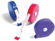 Cloth Tape Measure 24pc Tub Display Assorted Colors