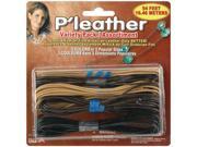 P leather Cord Pack 54 Black Brown Beige