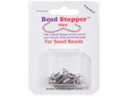 Mini Bead Stoppers 8 Pkg Metal
