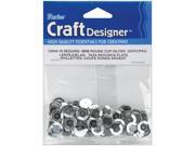 Cupped Sequins 8mm 200 Pkg Silver