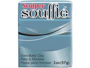 Sculpey Souffle Clay 2oz Bluestone