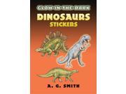 Dover Publications Glow In The Dark Dinosaurs Stickers