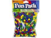 Fun Pack Acrylic Pony Beads 700 Pkg Primary