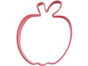 Metal Cookie Cutter 3 Red Apple