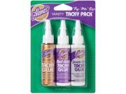 Aleene s Try Me Size Tacky Pack .66oz 3 Pkg Original Fast Grab Quick Dry