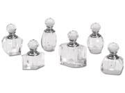 Crystal Perfume Bottle Assortment 2 Clear
