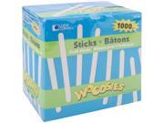 Woodsies Craft Sticks Natural 4.5 1 000 Pkg