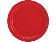 Big Party Pack Luncheon Plates 7 50 Pkg Apple Red