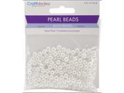 Pearl Beads Value Pack 6Mm White 185 Pkg
