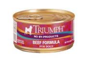 Triumph Pet Triumph Beef Formula Dog Food 24 5.5 Oz Cans