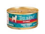Triumph Pet Gourmet Turkey Can Dog Food 24 5.5 Oz Cans
