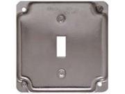 Cvr Wrk Expd 4In 1 2In 1G Stl RACO Elec Box Supports 800C Gray Steel