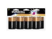 Duracell 4133393364 Alkaline Size D 8 Pack Doublewide Copper Top Batteries