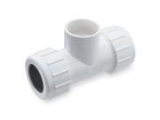 PVC Compress Tee 1Ips Slip NDS Inc Pvc Compression Fittings CPT 1000 S