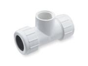 PVC Compress Tee 1 2Ips Thread NDS INC Pvc Compression Fittings CPT 0500 T