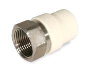 Kbi King Brothers Ind TFS 0750 3 4 Stainless Transparent Female Adapter Stainles