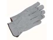 Boss Gloves 4065L Unlined Split Leather Gloves Gray Large